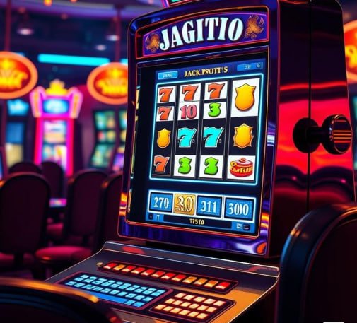 Tampilan gameplay Big Bass Bonanza di ombaktoto dengan simbol ikan dan fitur bonus